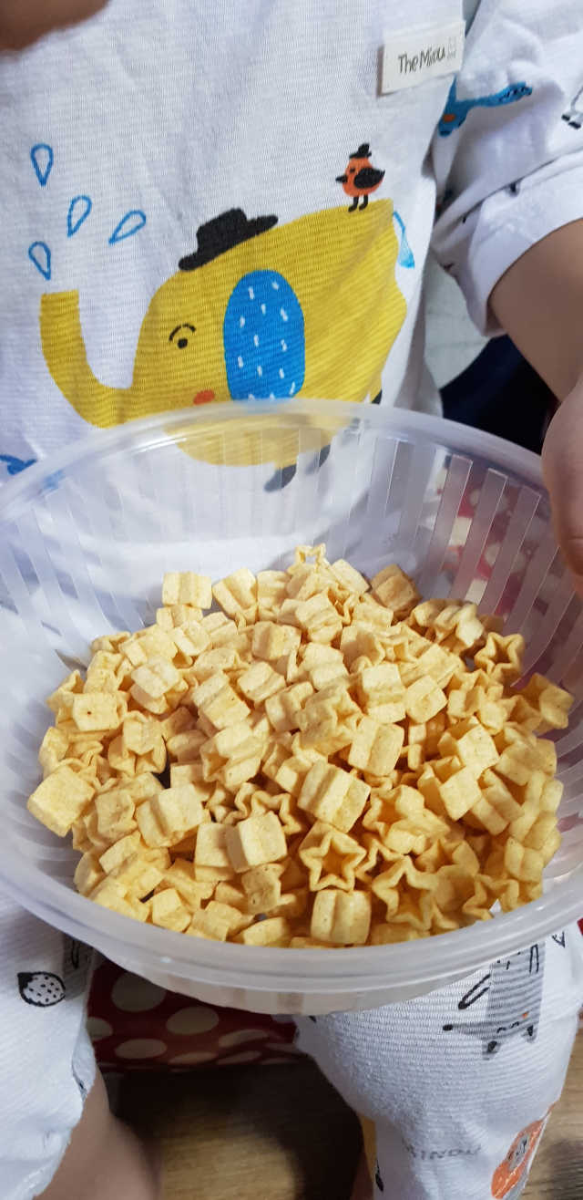오감자 미니별 버터구이오징어맛 16봉지 리뷰 사진