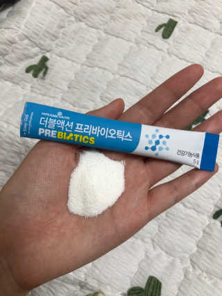 메이준뉴트리 이승남 원장의 더블액션 프리바이오틱스 — 5점을 준 리뷰어가 2020년 7월 올린 사용 사진