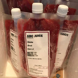 즙스토리 ABC쥬스 — 4점을 준 리뷰어가 2020년 11월 올린 사용 사진