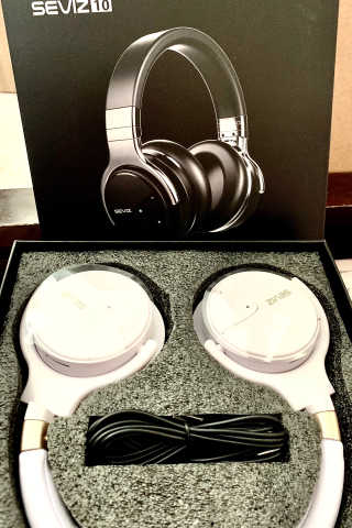 SEVIZ Bluetooth Headphones 10 3color — 5점을 준 리뷰어가 2020년 6월 올린 사용 사진