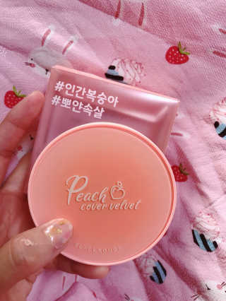 [블랙루즈] 피치 커버 벨벳 쿠션 2종 중 택1 — 5점을 준 리뷰어가 2020년 7월 올린 사용 사진
