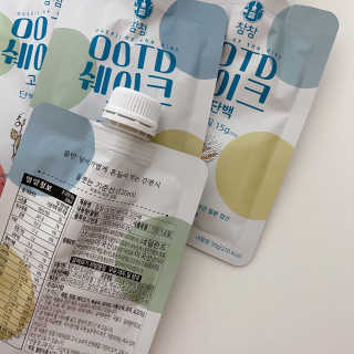 [꾸콤] 참참 OOTD쉐이크 고단백 일주일세트 50g x 5 — 5점을 준 리뷰어가 2020년 10월 올린 사용 사진