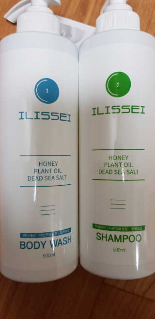 일리세이 허니 샴푸 500ml + 허니 바디워시 500ml 세트 — 5점을 준 리뷰어가 2020년 4월 올린 사용 사진