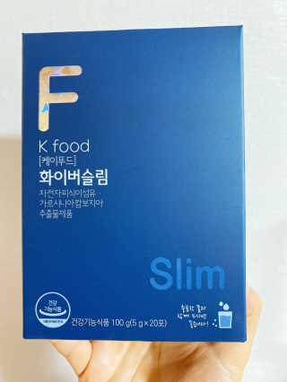 똥기사의 케이푸드 화이버슬림 — 5점을 준 리뷰어가 2020년 12월 올린 사용 사진