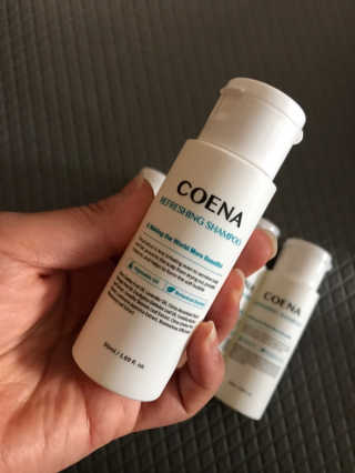 코에나샴푸 자연유래 식물성 코에나 샴푸 50ml — 5점을 준 리뷰어가 2020년 4월 올린 사용 사진