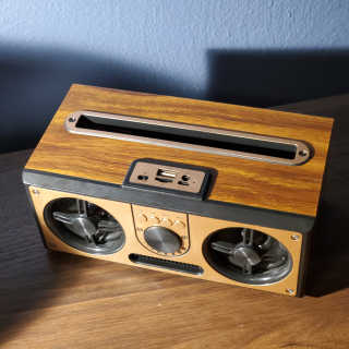 SEVIZ RETRO20W 레트로 블루투스 스피커 — 5점을 준 리뷰어가 2020년 7월 올린 사용 사진