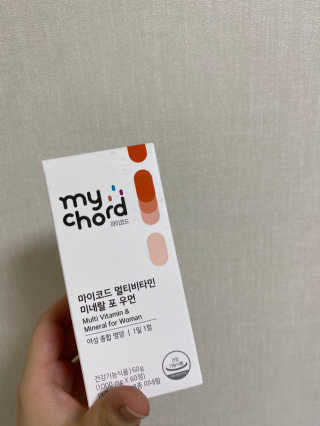 JW중외제약 마이코드 멀티비타민미네랄 포 우먼 — 5점을 준 리뷰어가 2020년 8월 올린 사용 사진