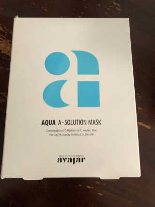 Avajar A-Solution 마스크 — 5점을 준 리뷰어가 2020년 12월 올린 사용 사진
