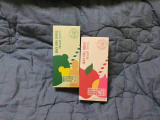 멜로아티톡스 애플비트, 진저라임 상큼하게 가벼워질 땐 멜로아티톡스 애플비트 진저라임 — 5점을 준 리뷰어가 2020년 5월 올린 사용 사진