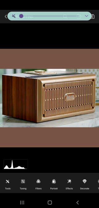 SEVIZ Retro 블루투스 스피커 4 종 — 5점을 준 리뷰어가 2020년 6월 올린 사용 사진