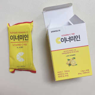 이너미인 VITAMIN-C 700 — 4.5점을 준 리뷰어가 2020년 9월 올린 사용 사진