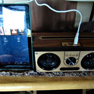 SEVIZ RETRO20W 레트로 블루투스 스피커 — 5점을 준 리뷰어가 2020년 9월 올린 사용 사진