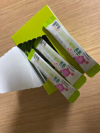 [풀무원베이비밀] 프로바이오락 베이비 튼튼 유산균 — 5점을 준 리뷰어가 2020년 8월 올린 사용 사진