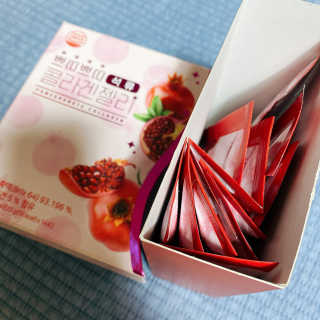 헬스업_쁘띠쁘띠석류콜라겐젤리_20g x 14포 — 5점을 준 리뷰어가 2020년 10월 올린 사용 사진