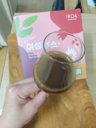 이로아 디어 여성주스_10포 — 4점을 준 리뷰어가 2020년 10월 올린 사용 사진
