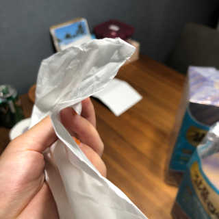 잘풀리는집 부드러운 모이스처 보습 미용 티슈 230매 — 4점을 준 리뷰어가 2020년 9월 올린 사용 사진