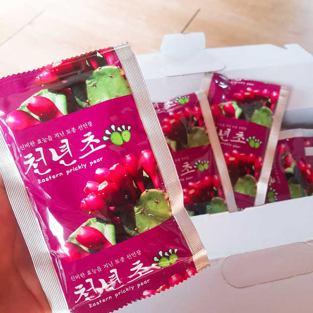 [중소기업유통센터 X 우수소상공인] 천년초 액기스 100ml 30포 리뷰 사진