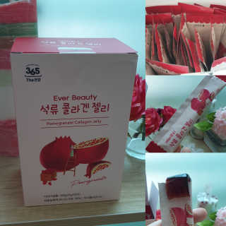365더건강 에버뷰티 석류콜라겐 젤리 — 5점을 준 리뷰어가 2020년 6월 올린 사용 사진