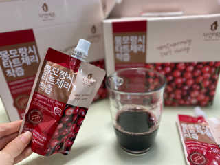 자연에온 몽모랑시 타트체리 착즙 100mL 10개입 2BOX — 5점을 준 리뷰어가 2020년 11월 올린 사용 사진