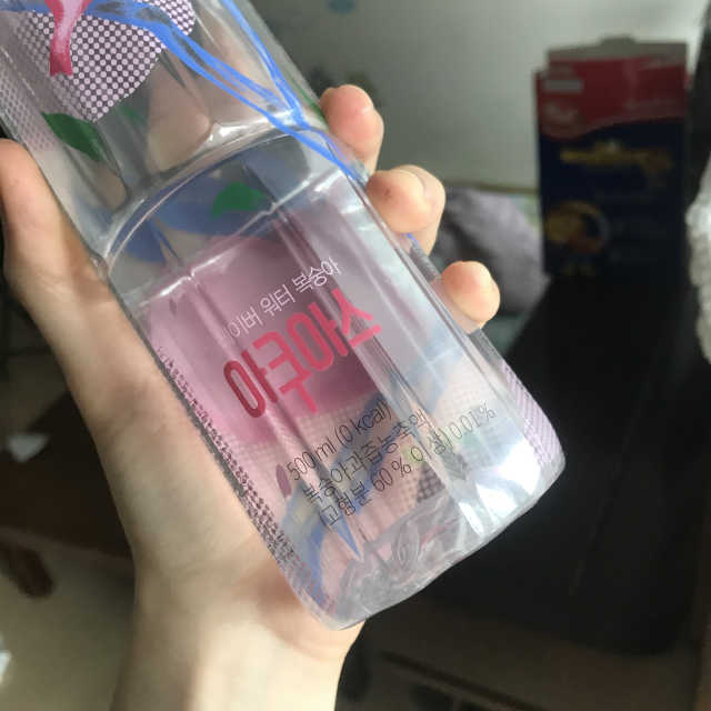 ★[아쿠아스] 복숭아 플레이버워터 1BOX 20개입★ 리뷰 사진