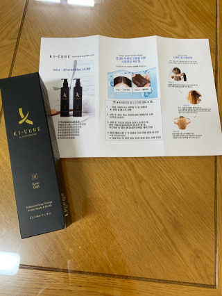 [두피헤어 트리트먼트] 케이원큐어 스켈프 젤 270ml — 4.5점을 준 리뷰어가 2020년 9월 올린 사용 사진