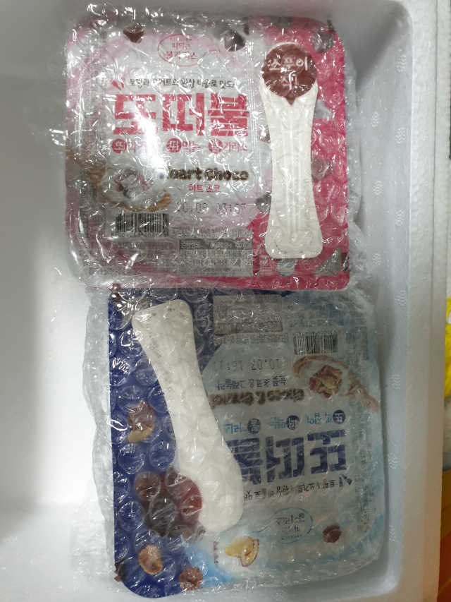 또깍 접어 떠먹는 불가리스 2종 리뷰 사진