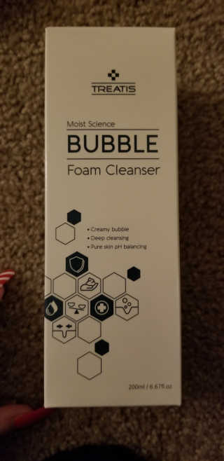 트리티스 [TREATIS] Bubble Foam Cleanser 200ml — 5점을 준 리뷰어가 2020년 12월 올린 사용 사진