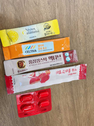 365더건강 에버뷰티 석류콜라겐 젤리 — 5점을 준 리뷰어가 2020년 7월 올린 사용 사진