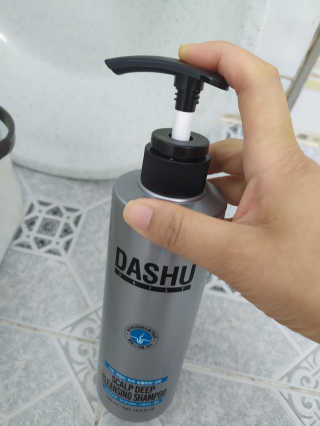 다슈코리아 다슈 데일리 두피 딥 클렌징 샴푸 500ml — 5점을 준 리뷰어가 2020년 10월 올린 사용 사진