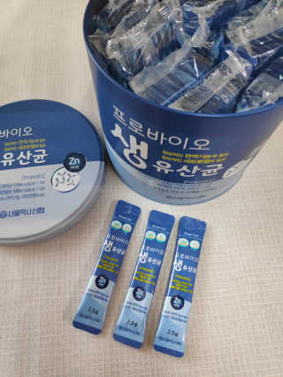 서울약사신협_프로바이오생유산균_2.5G x 100포 — 5점을 준 리뷰어가 2020년 5월 올린 사용 사진