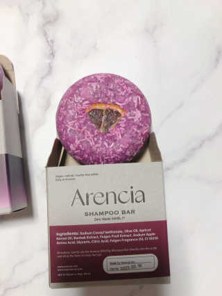 Arencia 아렌시아 와일드피그 샴푸바 — 4.5점을 준 리뷰어가 2020년 12월 올린 사용 사진