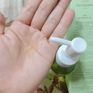 스킨큐어 산다화 순한 클렌징 동백 오일 200ml — 5점을 준 리뷰어가 2020년 5월 올린 사용 사진