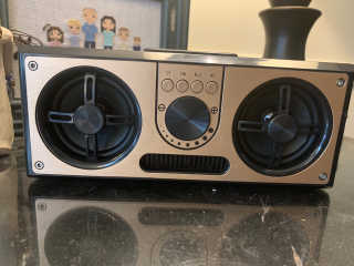 SEVIZ RETRO20W 레트로 블루투스 스피커 — 3.5점을 준 리뷰어가 2020년 6월 올린 사용 사진