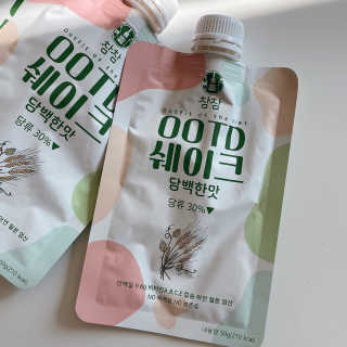 [꾸콤] 참참 OOTD쉐이크 담백한 일주일세트 50g x 5 — 4.5점을 준 리뷰어가 2020년 11월 올린 사용 사진