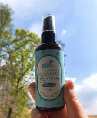 코지독 카밍스프레이 100ml — 5점을 준 리뷰어가 2020년 4월 올린 사용 사진