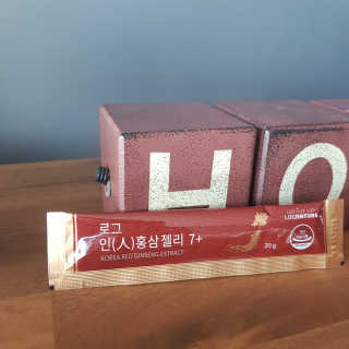 로그네이처 로그 인 홍삼젤리 7+ — 5점을 준 리뷰어가 2020년 7월 올린 사용 사진