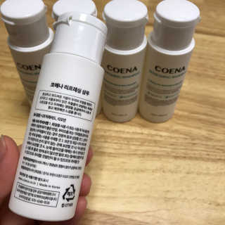 코에나샴푸 자연유래 식물성 코에나 샴푸 50ml — 5점을 준 리뷰어가 2020년 4월 올린 사용 사진
