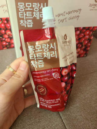 자연에온 몽모랑시 타트체리 착즙 100mL 10개입 2BOX — 5점을 준 리뷰어가 2020년 10월 올린 사용 사진