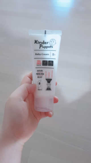 킨더퍼페츠 베이비크림 100ml — 5점을 준 리뷰어가 2020년 4월 올린 사용 사진