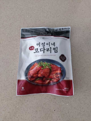 미정이네 코다리찜 [미정이네] 코다리찜 간편식 요리키트 — 5점을 준 리뷰어가 2020년 4월 올린 사용 사진