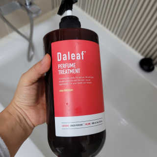 달리프 진저 베러퍼퓸 트리트먼트 1000ml 향 5종 — 5점을 준 리뷰어가 2020년 11월 올린 사용 사진