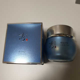 네이처컬렉션 수려한 효비담 수분샘 크림 75ml — 5점을 준 리뷰어가 2020년 5월 올린 사용 사진