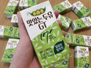 남양유업 맛있는두유GT 17차 깔끔한말차맛 — 5점을 준 리뷰어가 2020년 9월 올린 사용 사진