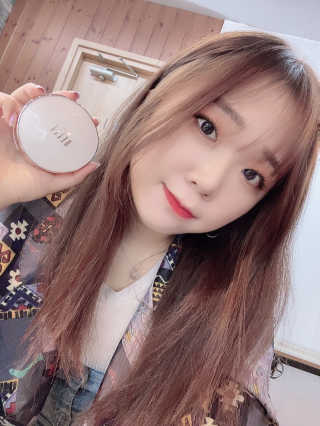 디어벨르 크림쿠션 DEAR BELLE CREAM COUSION — 4점을 준 리뷰어가 2020년 7월 올린 사용 사진
