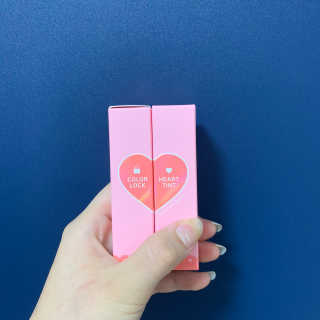 [블랙루즈] 컬러 락 하트 틴트 1+1 — 5점을 준 리뷰어가 2020년 7월 올린 사용 사진