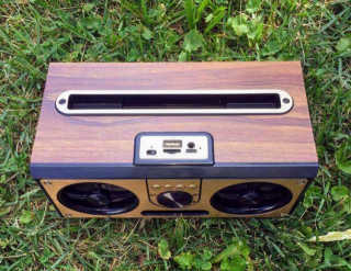 SEVIZ RETRO20W 레트로 블루투스 스피커 — 5점을 준 리뷰어가 2020년 7월 올린 사용 사진