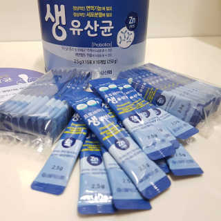 서울약사신협_프로바이오생유산균_2.5G x 100포 — 5점을 준 리뷰어가 2020년 4월 올린 사용 사진