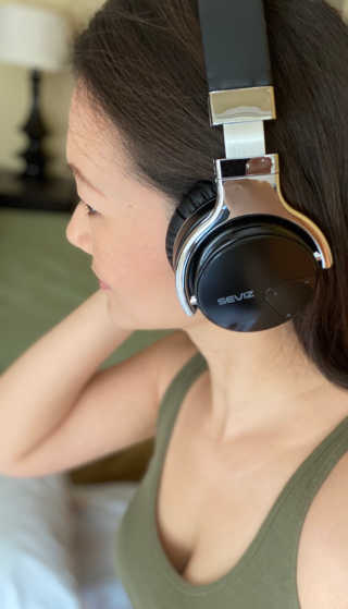 SEVIZ Bluetooth Headphones 10 3color — 5점을 준 리뷰어가 2020년 9월 올린 사용 사진
