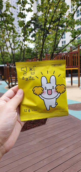 네이처오다 달칩 초코샌드 — 5점을 준 리뷰어가 2020년 9월 올린 사용 사진