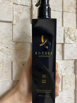 [두피헤어 트리트먼트] 케이원큐어 스켈프 젤 270ml — 5점을 준 리뷰어가 2020년 9월 올린 사용 사진